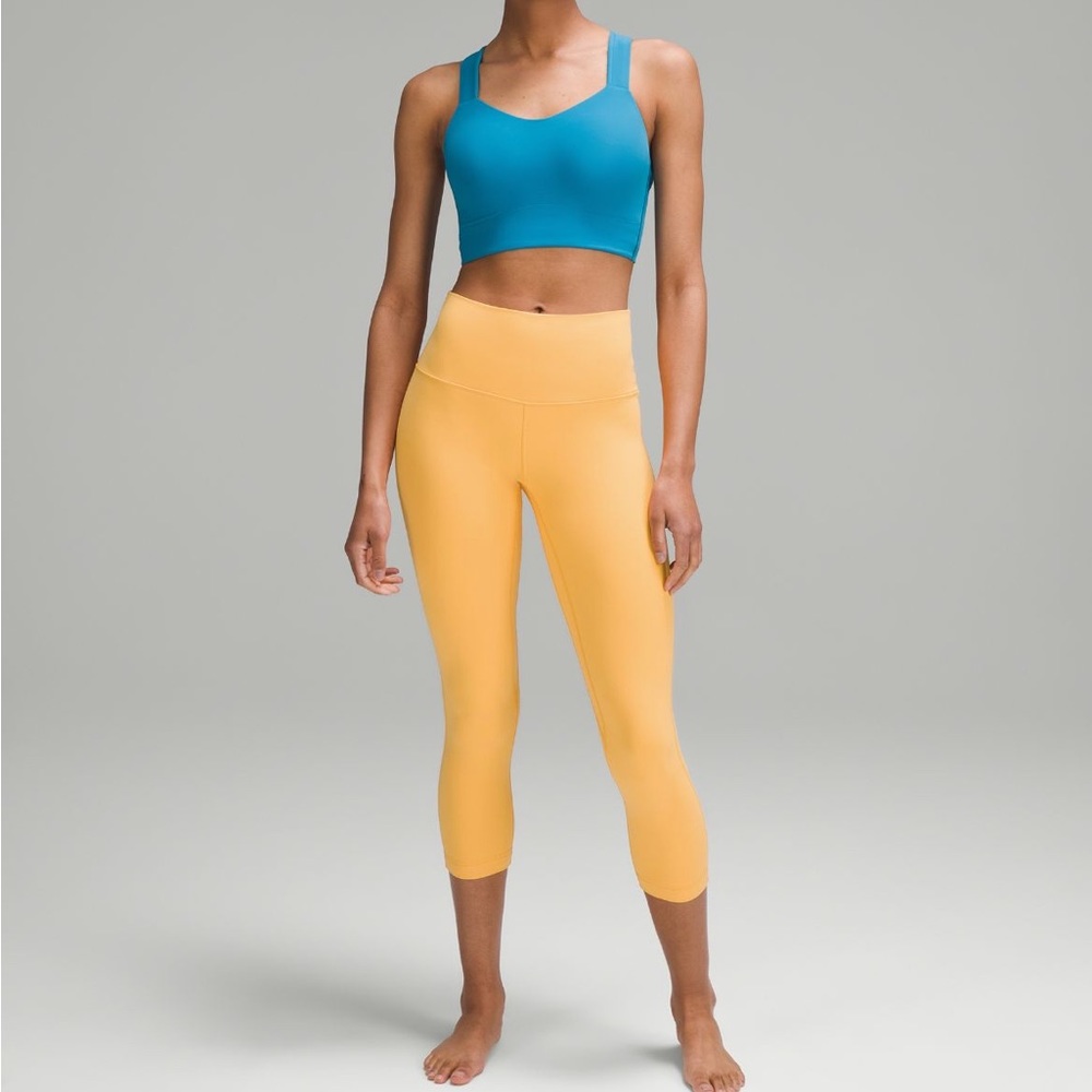Align crop 23” high rise in Mango Dream
